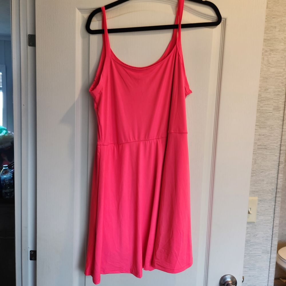 Blakeley Designs Pink Tennis Dress With Skort Size L/XL BNWT